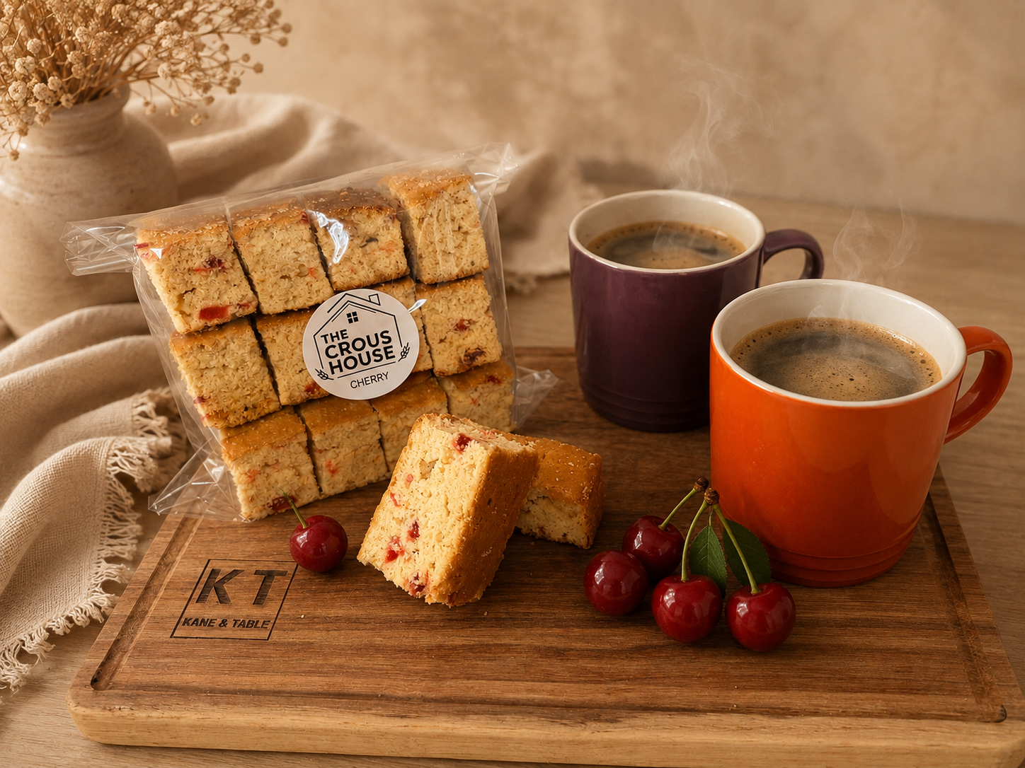 Cherry Rusks